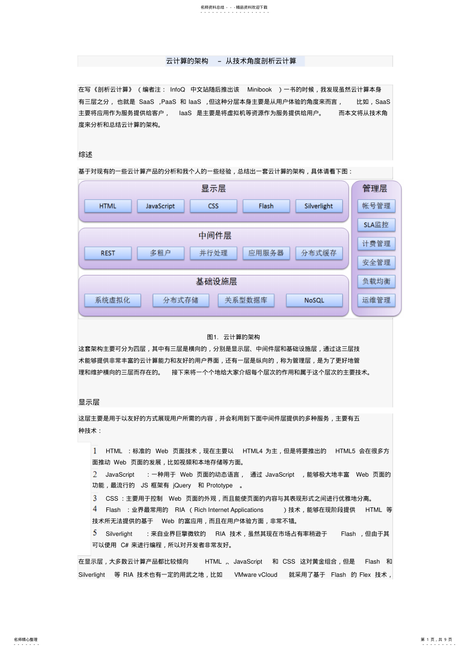 2022年从技术角度剖析云计算 .pdf_第1页