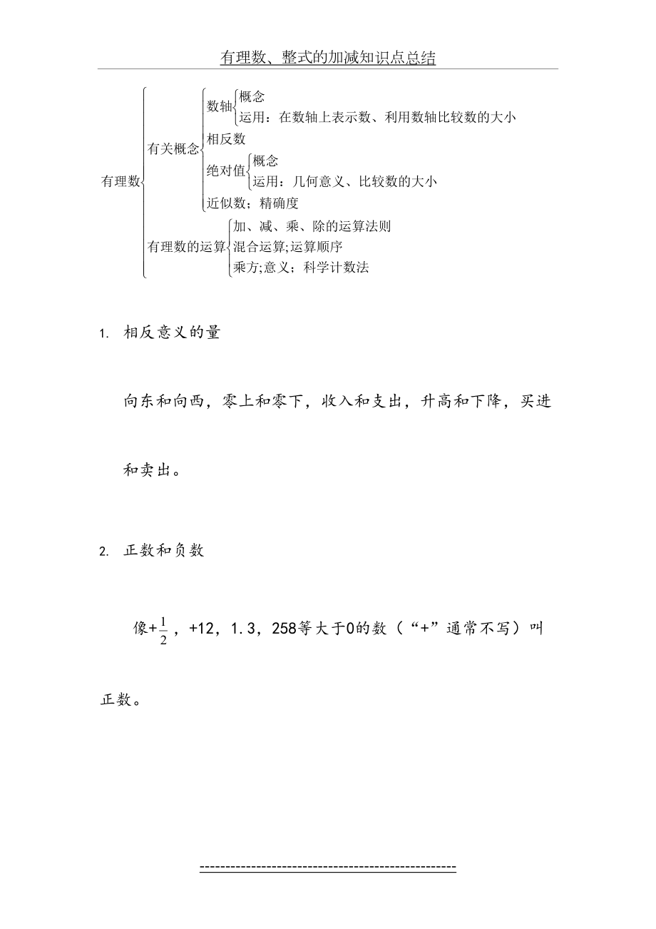 有理数、整式的加减知识点总结.doc_第2页