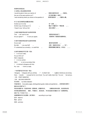 2022年英语辩论用语总结文件 .pdf