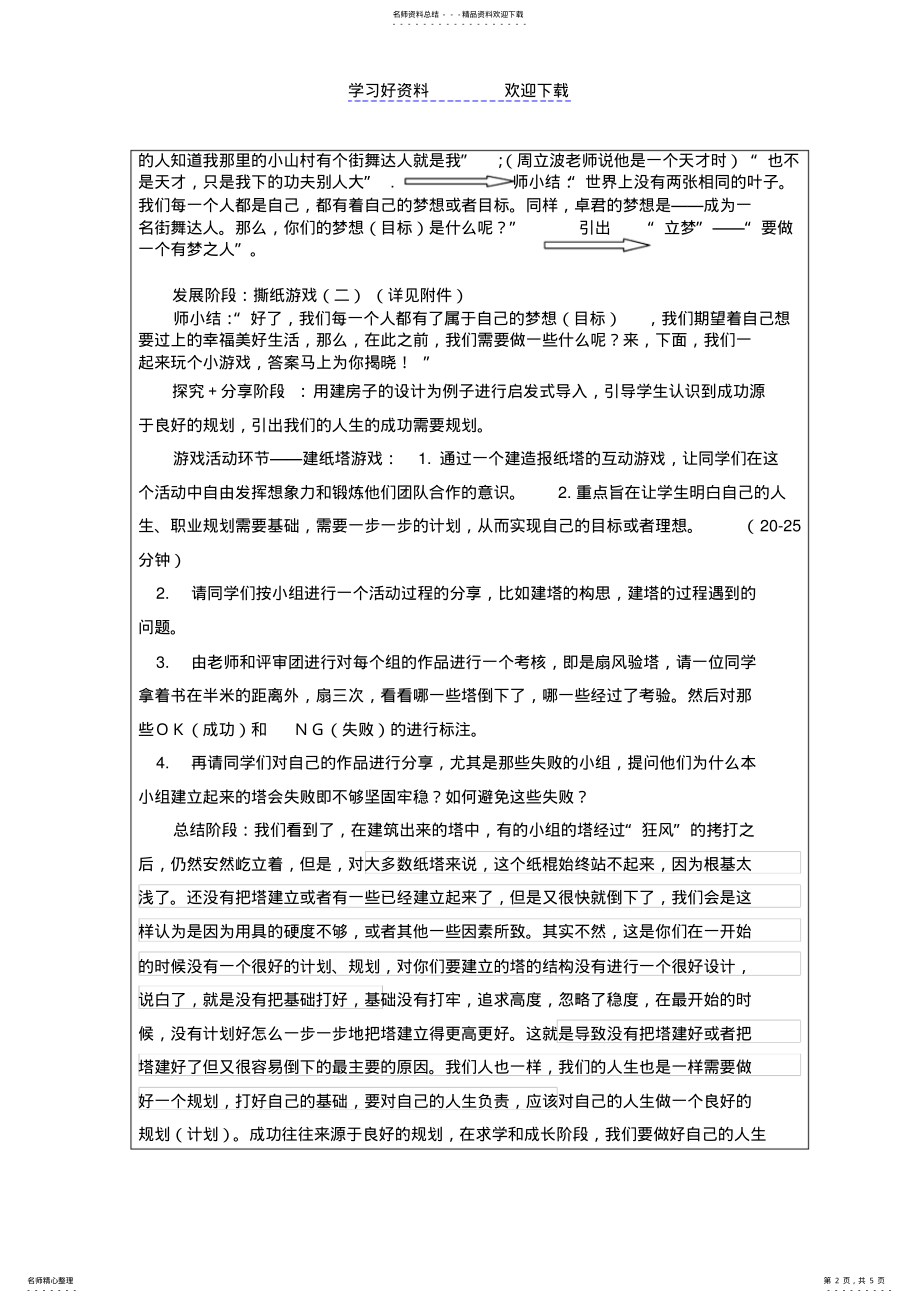 2022年职业生涯规划主题班会 .pdf_第2页