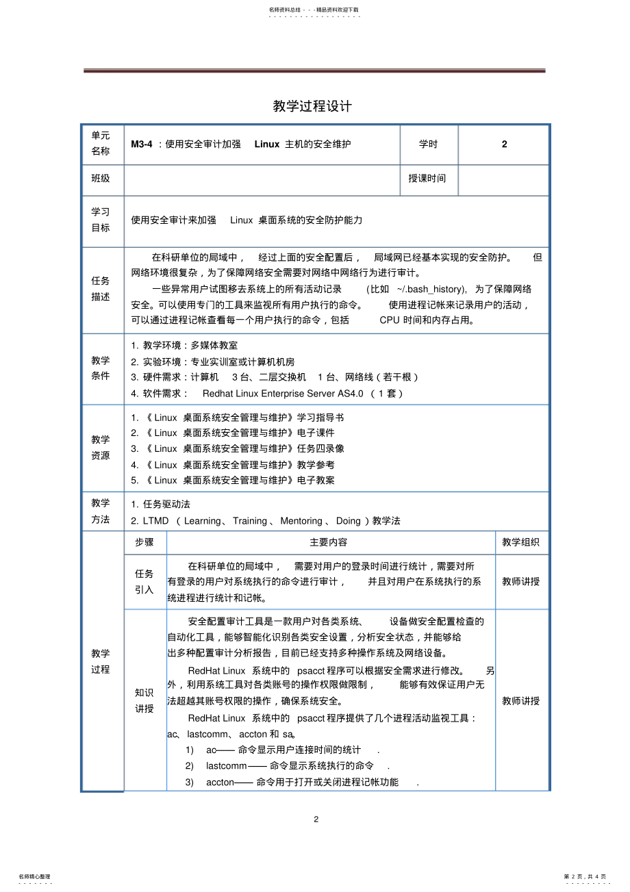 2022年网络安全运行与维护：M-使用安全审计加强Linux主机的安全维护 .pdf_第2页