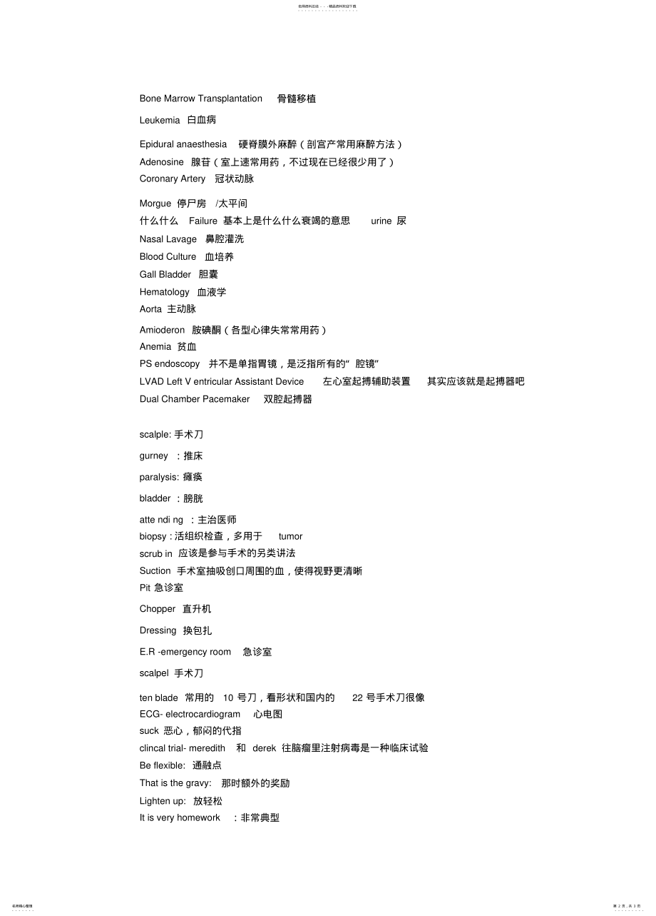 2022年英文医学术语 2.pdf_第2页