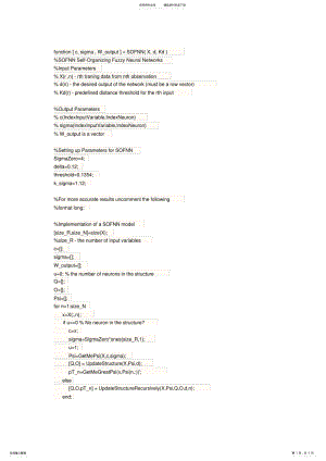 2022年自适应模糊神经网络MATLAB代码 .pdf