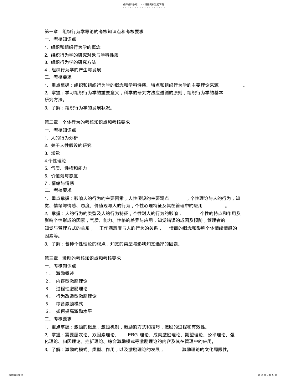 2022年组织行为学辅导 .pdf_第2页