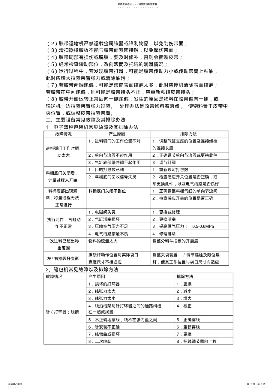 2022年缝包机维护与保养 .pdf_第2页