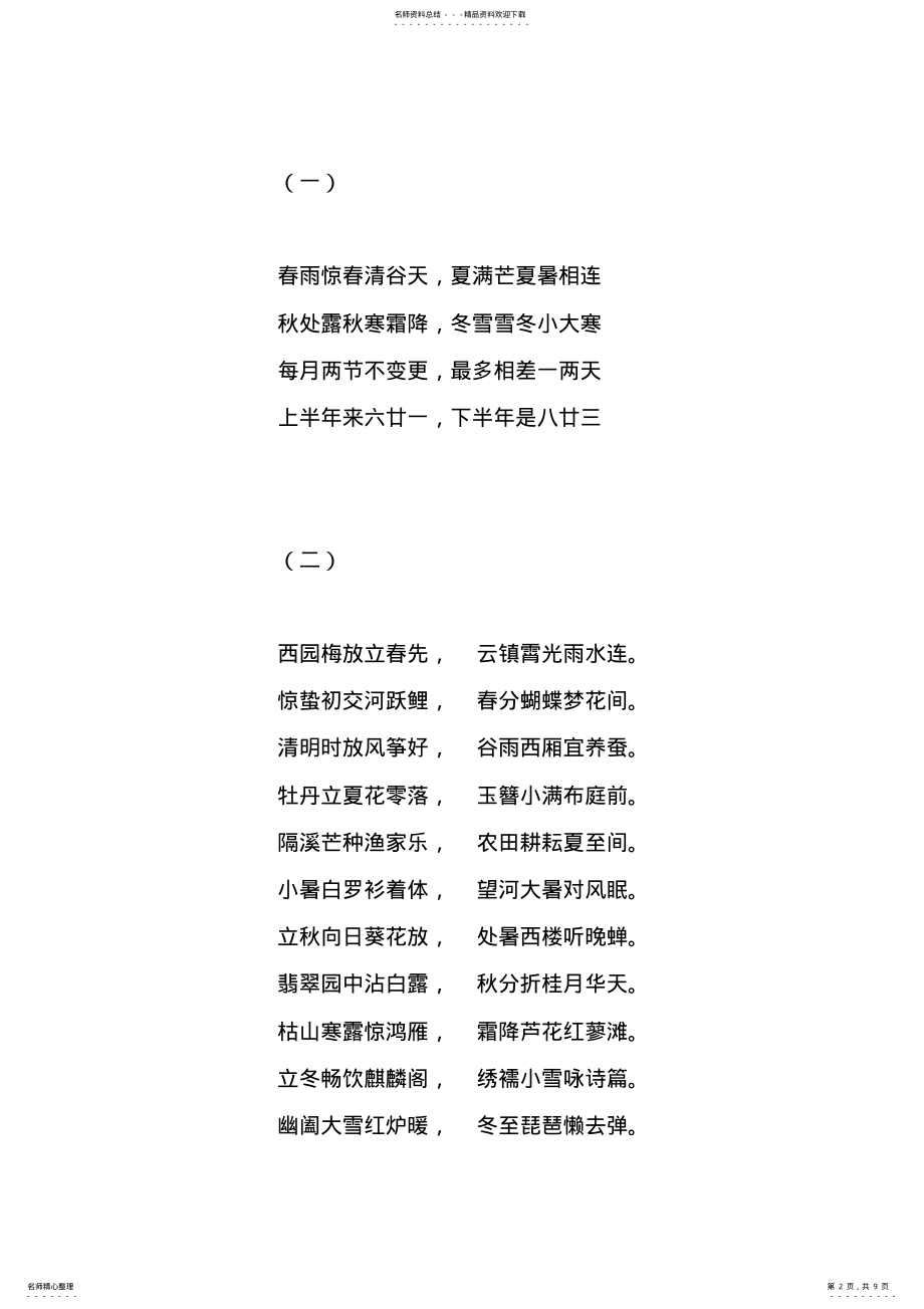 2022年二十四节气歌大全电子教案 .pdf_第2页