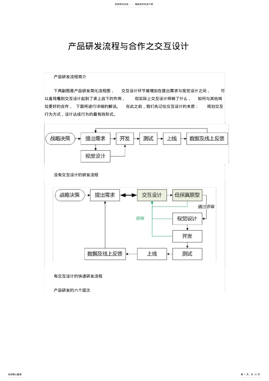 2022年产品研发流程与合作之交互设计 .pdf_第1页