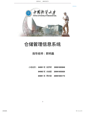 2022年仓储管理信息系统 .pdf