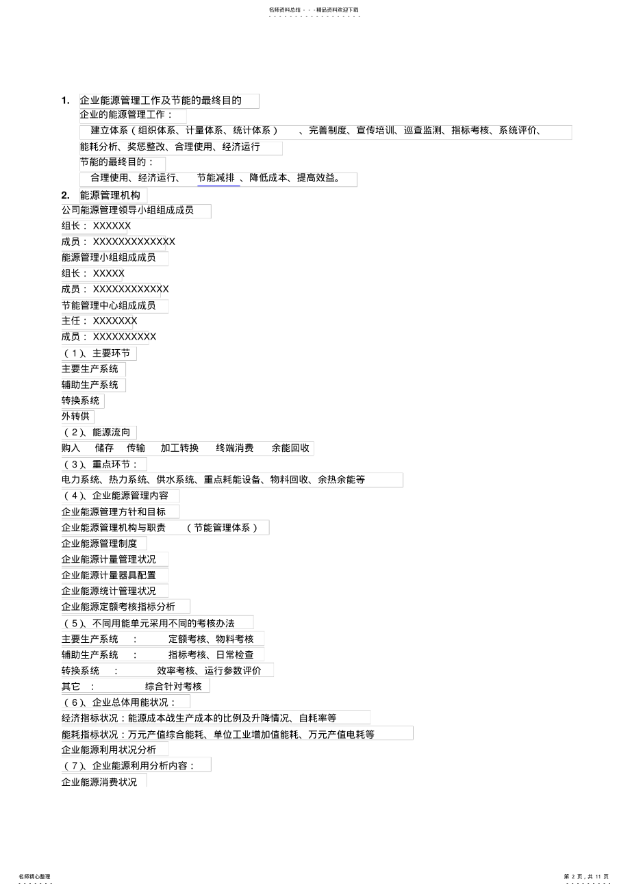 2022年能源管理体系管理手册 .pdf_第2页