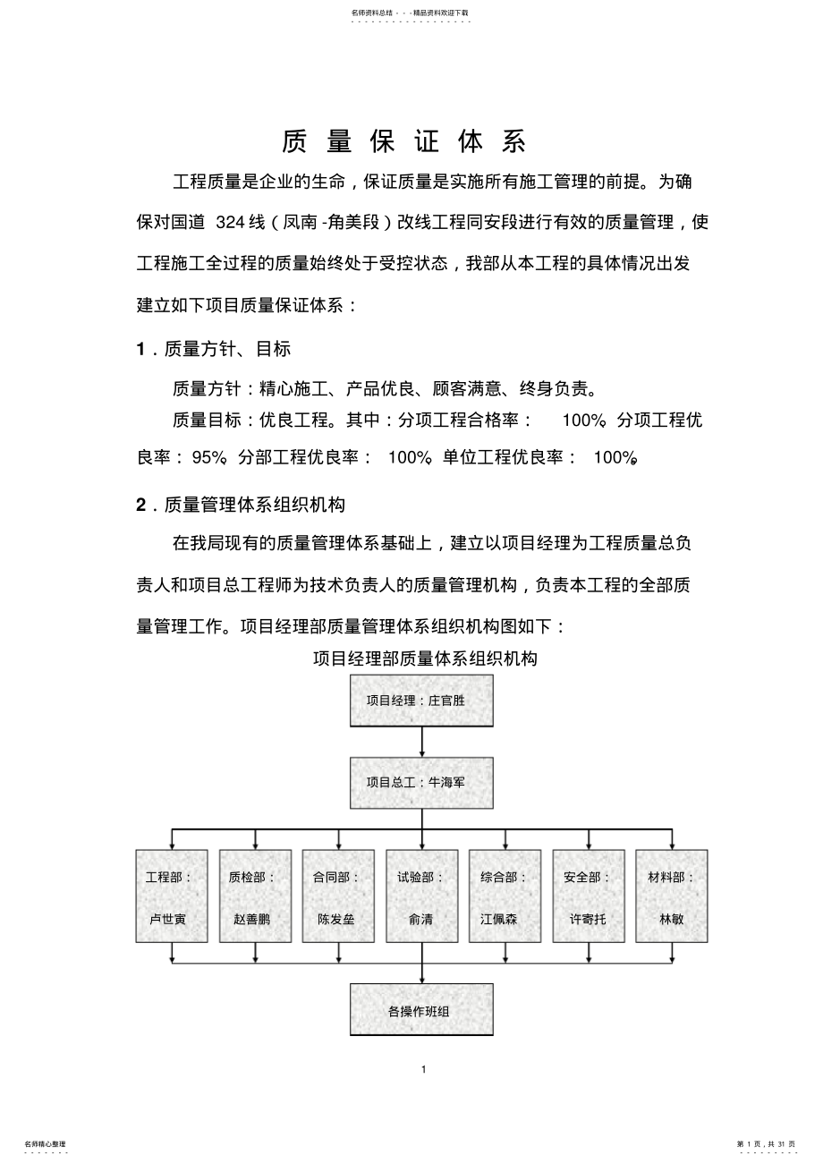 2022年质量保证体系报告 .pdf_第1页