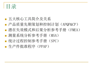 TS五大核心工具培训ppt课件.pptx