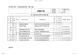 2022年质量管理体系过程风险识别评价及控制方案 .pdf