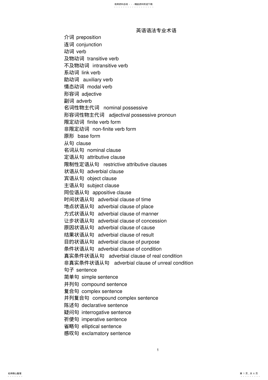 2022年英语语法专业术语 .pdf_第1页