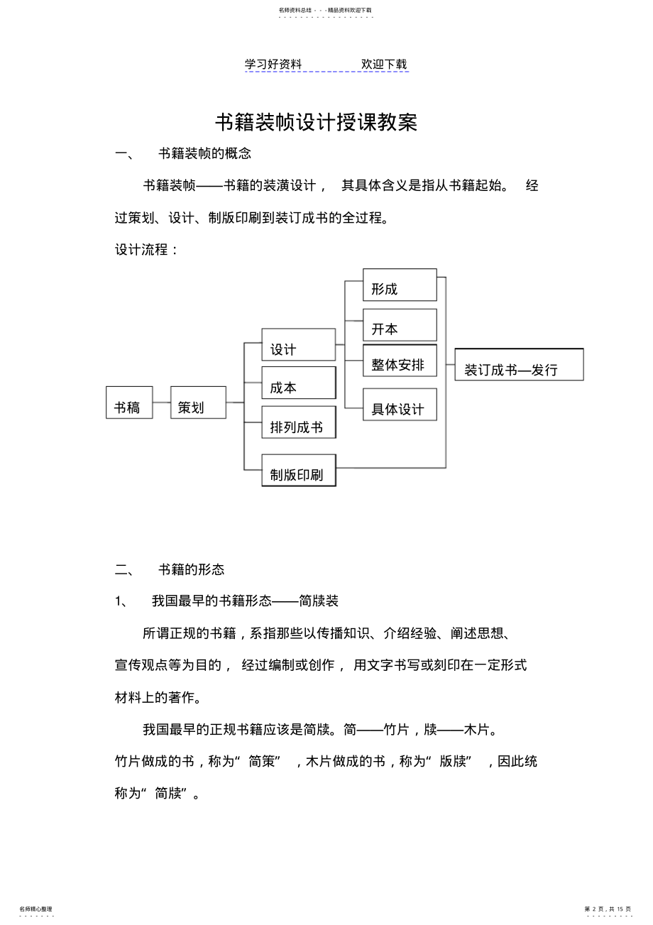 2022年书籍装帧设计授课教案 .pdf_第2页