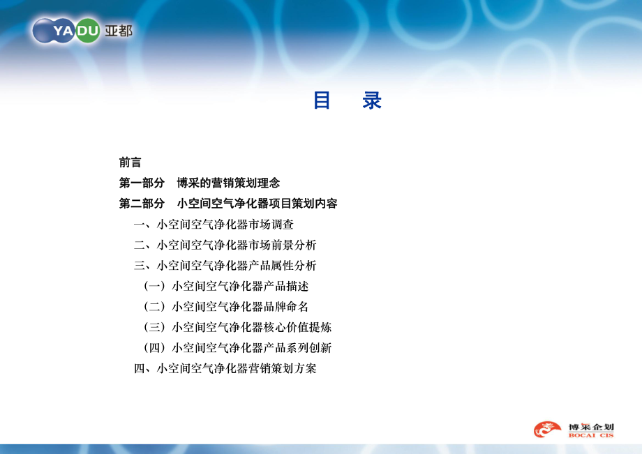 亚都空气净化器项目策划书ppt课件.ppt_第2页