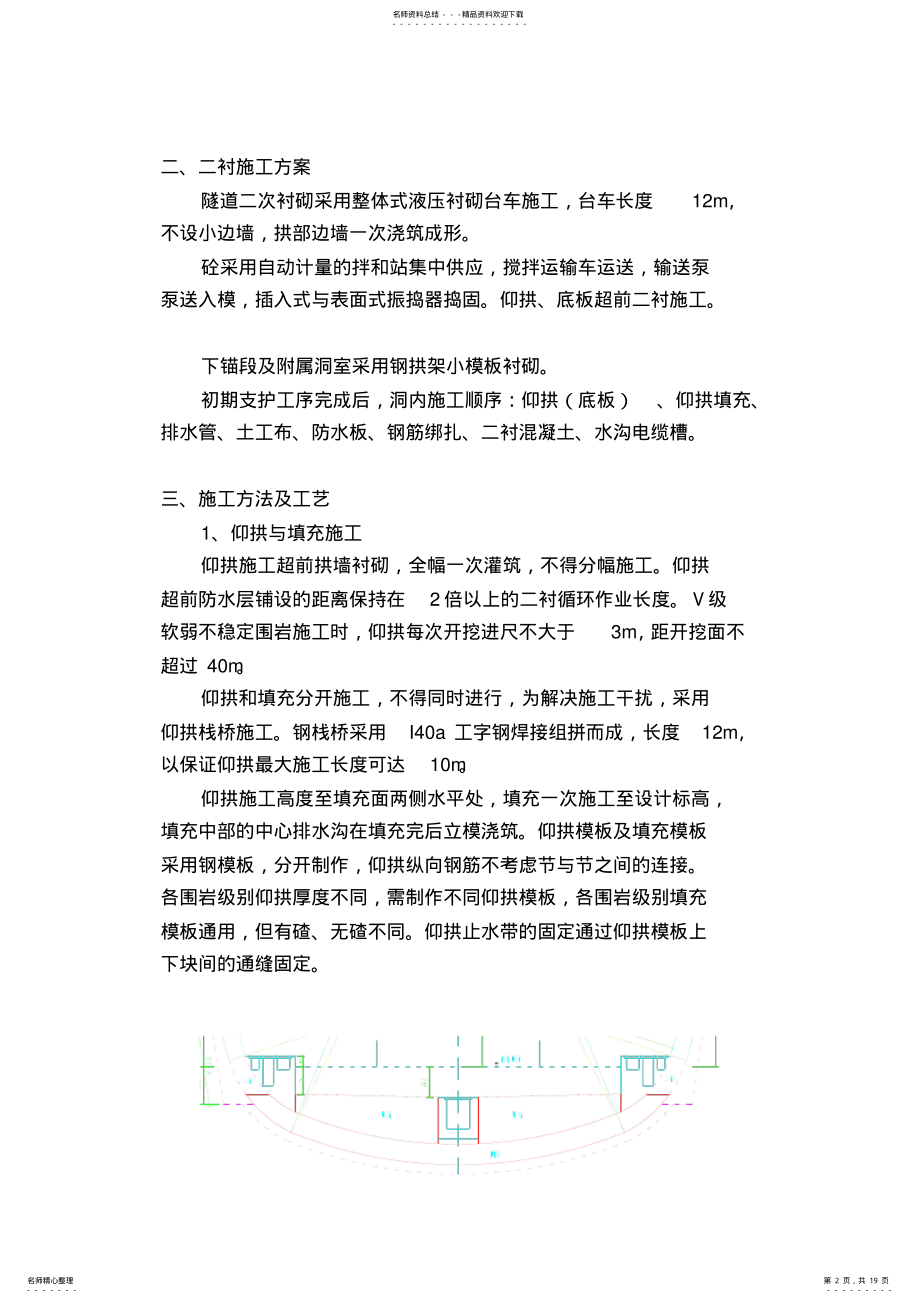 2022年二次衬砌专项施工方案 .pdf_第2页