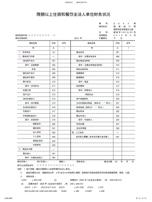 2022年住宿和餐饮业报表收集 .pdf