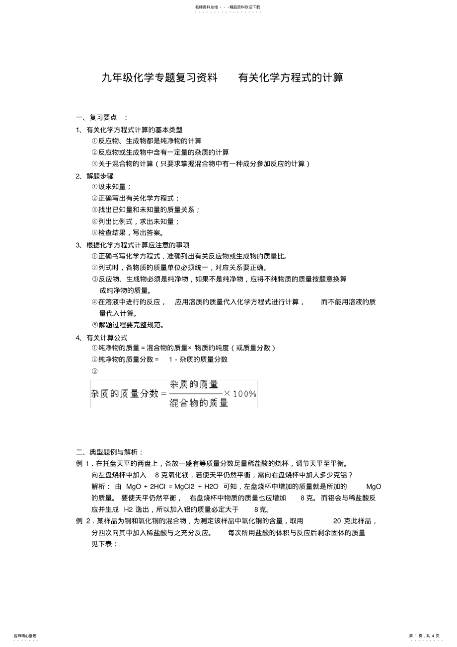 2022年中考九级化学专题复习 .pdf_第1页