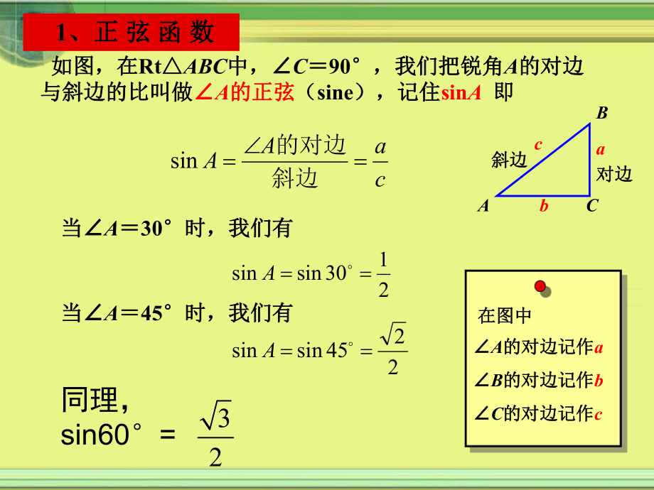 28章-锐角三角函数(全章ppt课件).ppt_第2页