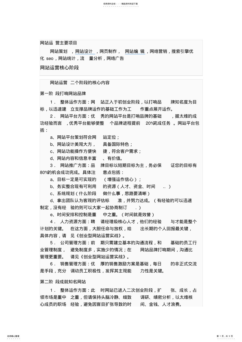 2022年网站运营主要项目 .pdf_第1页