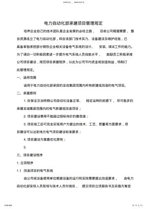 2022年自动化部承担项目管理规定 .pdf