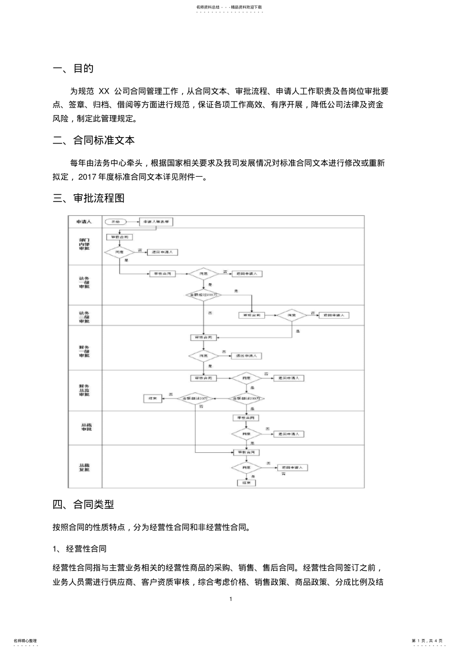 2022年企业合同管理规范 .pdf_第1页