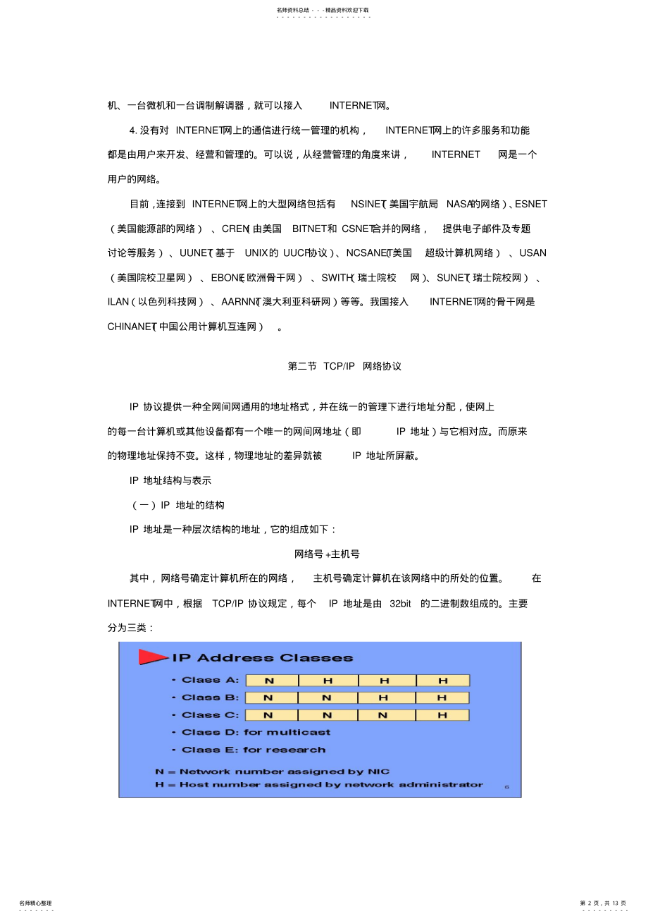 2022年网络基础知识培训讲义 .pdf_第2页