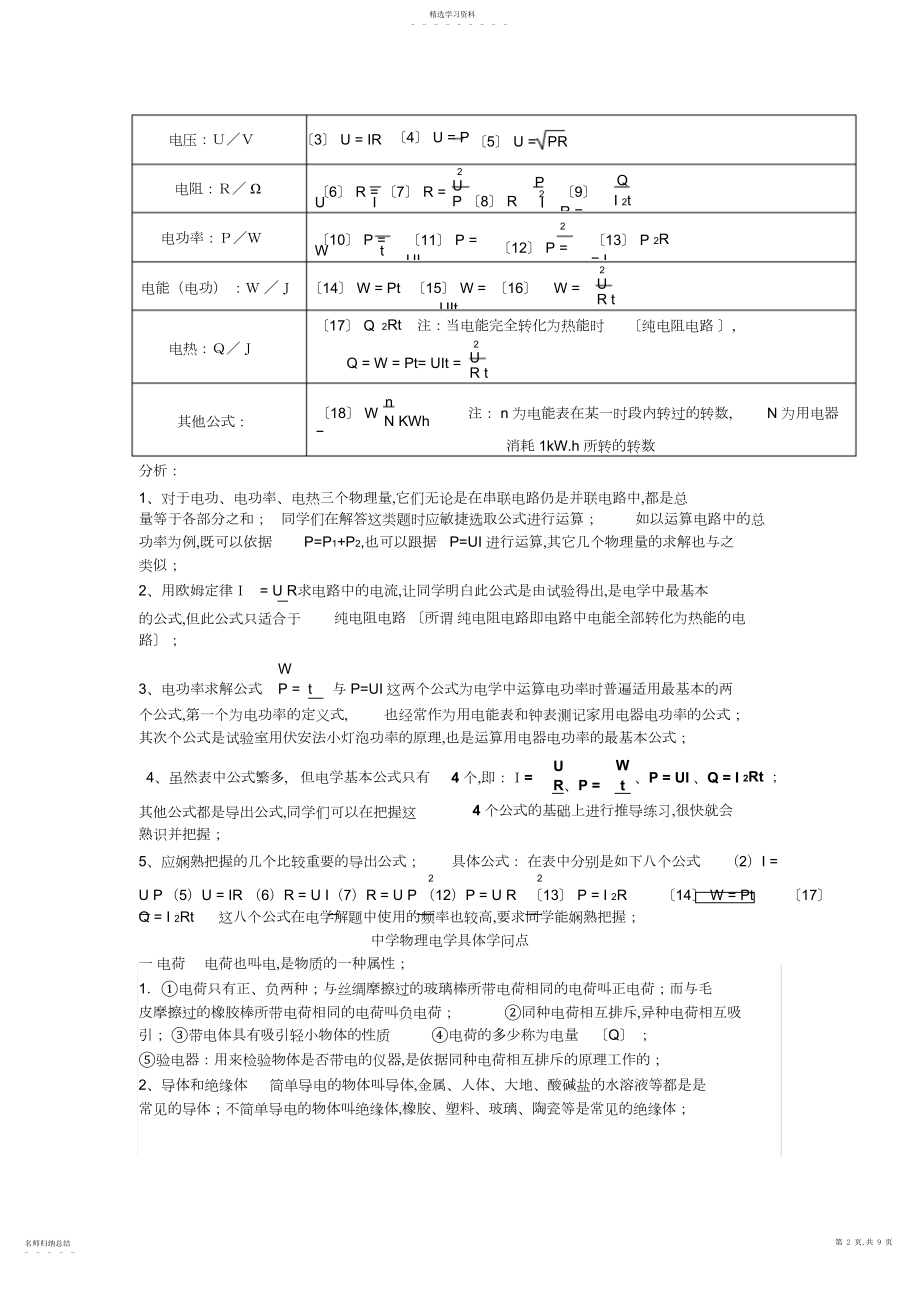 2022年初中物理电学知识点总结3.docx_第2页