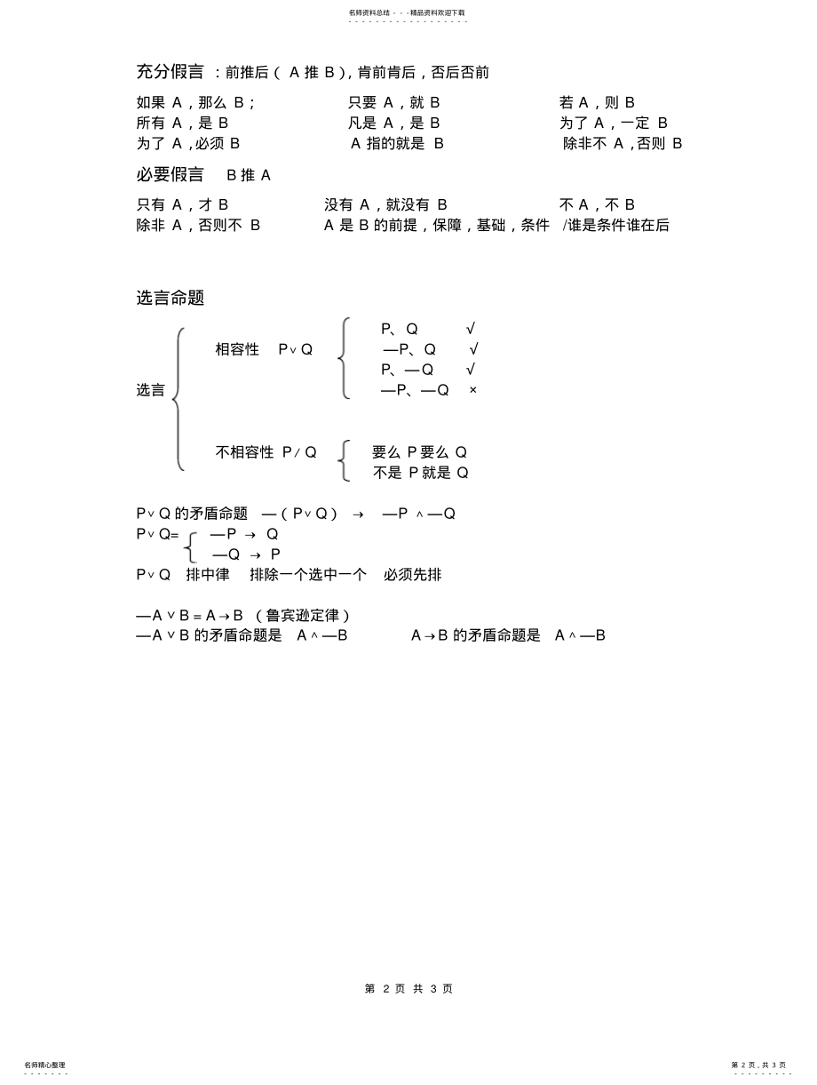 2022年逻辑推理公式 .pdf_第2页