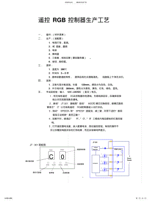 2022年遥控RGB控制器生产工艺 .pdf