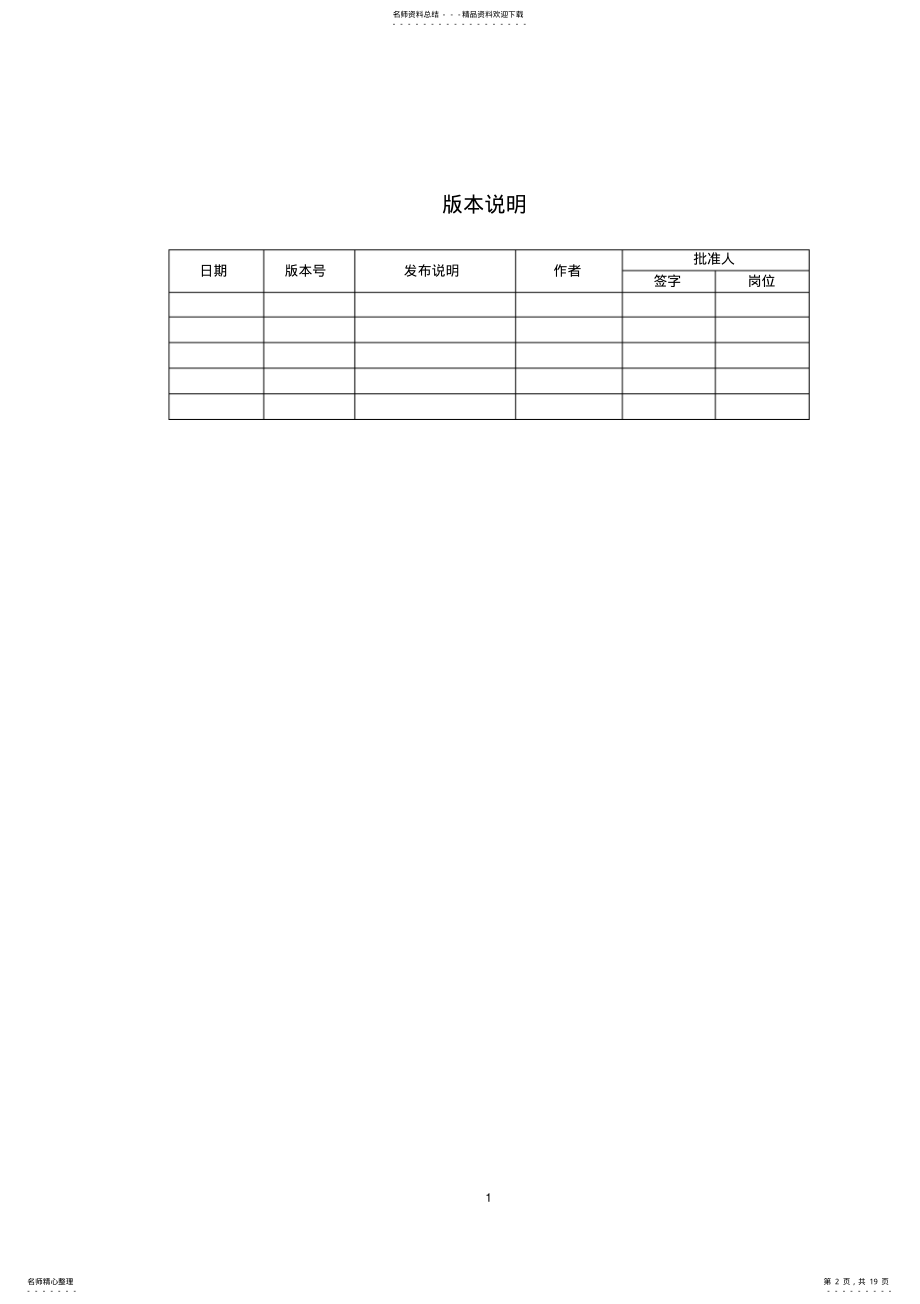 2022年软件测试工程师管理系统详细设计-. .pdf_第2页