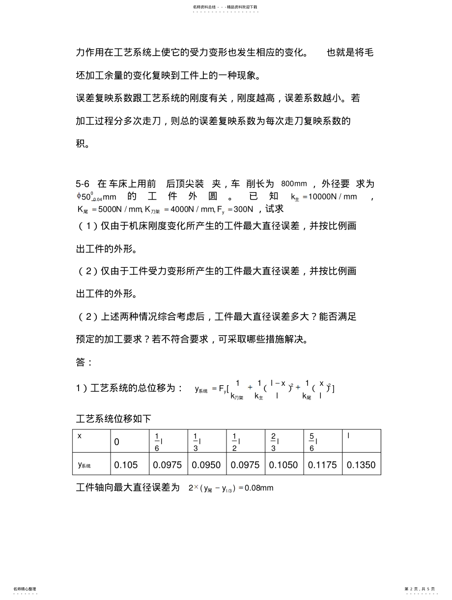 2022年同济大学机械制造技术基础期末考试- .pdf_第2页