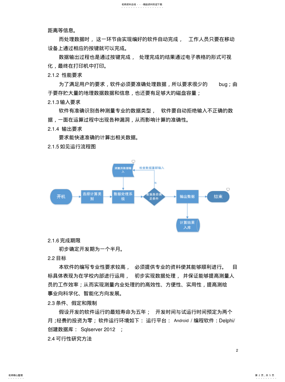 2022年软件可行性分析报告归类 .pdf_第2页