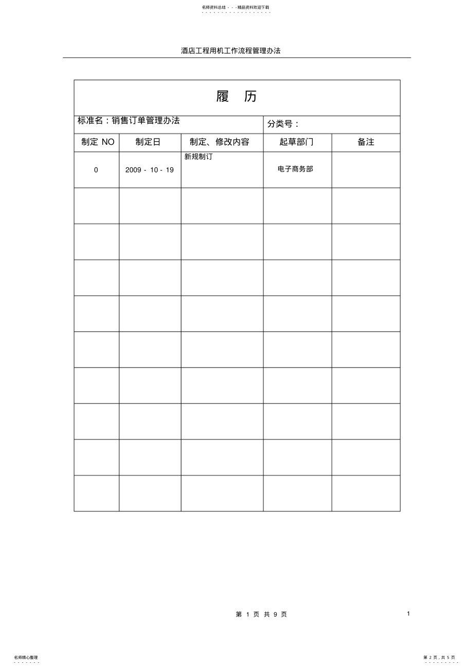 2022年销售订单管理办法实用 .pdf_第2页