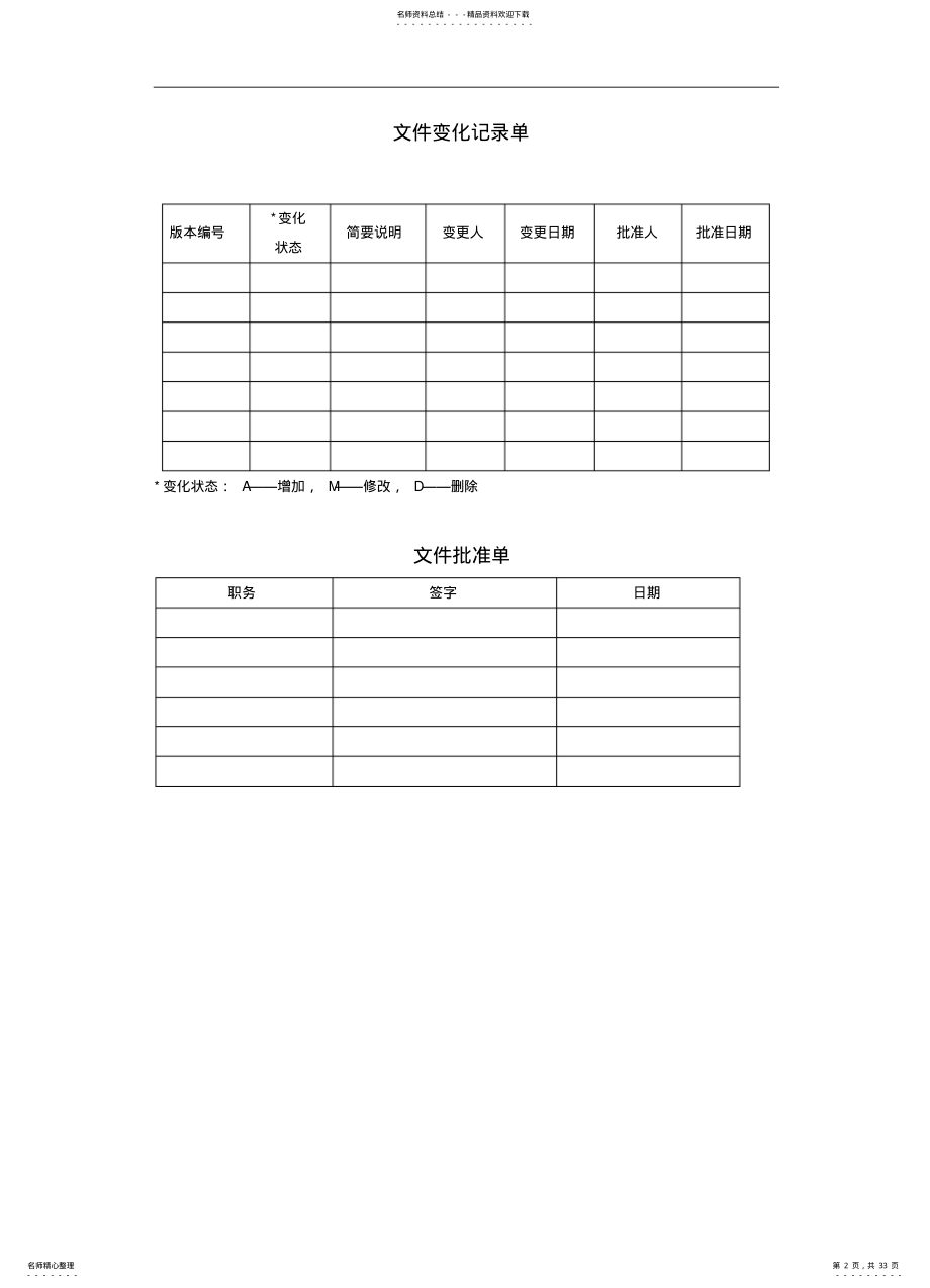 2022年超市管理系统需求规格说明书 .pdf_第2页