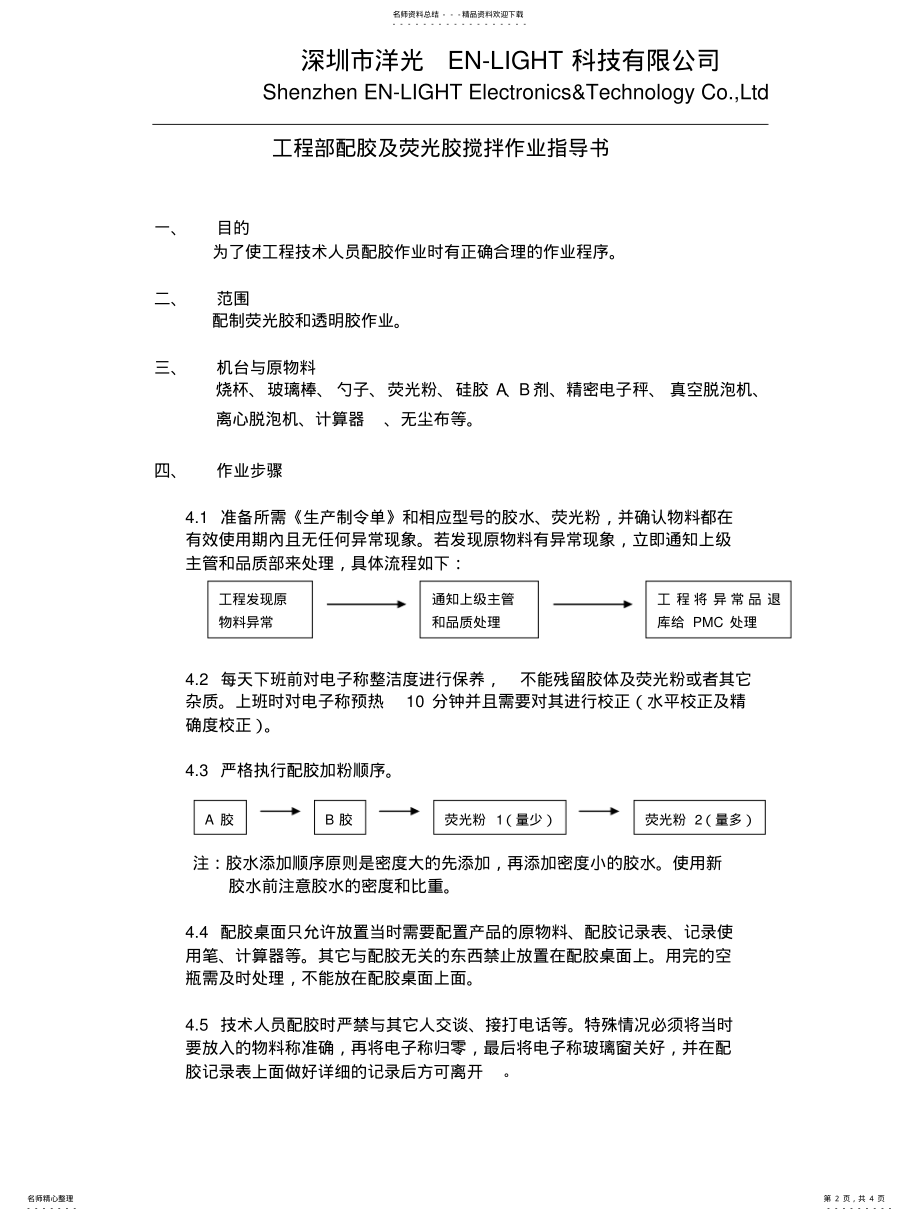 2022年配胶作业指导书告 .pdf_第2页