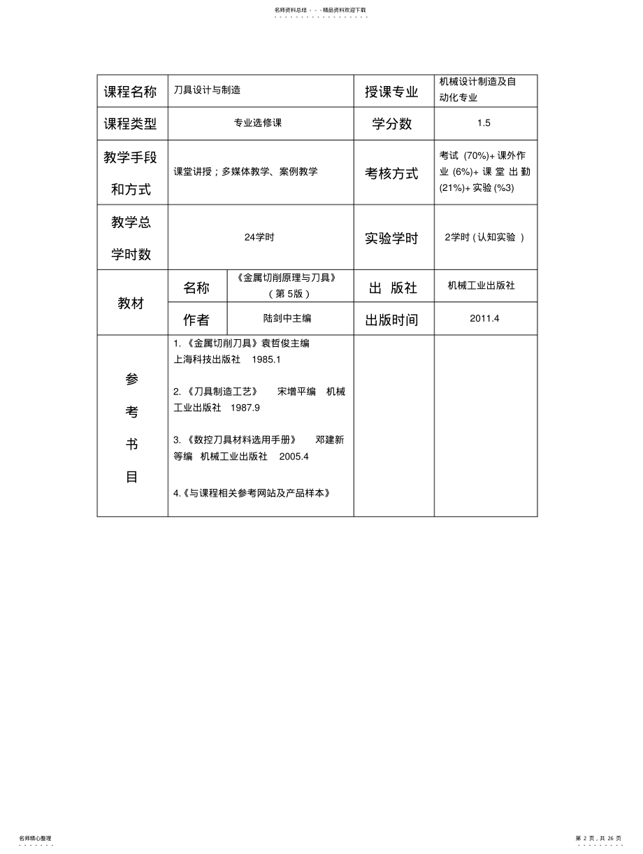 2022年刀具设计与制造教案 .pdf_第2页