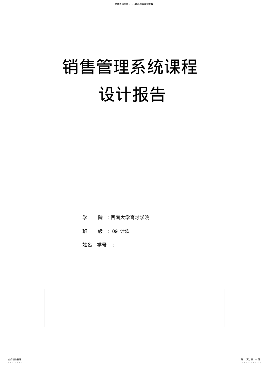 2022年销售系统报告 .pdf_第1页