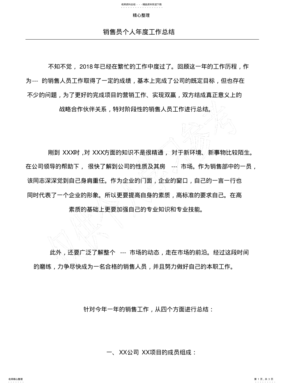 2022年销售员个人年度工作总结 .pdf_第1页