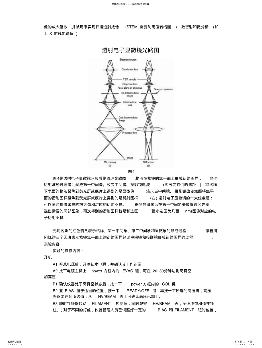 2022年透射电子显微镜实验 .pdf_第2页