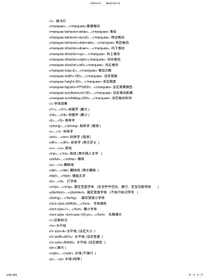 2022年动态网页制作HTML标签 2.pdf