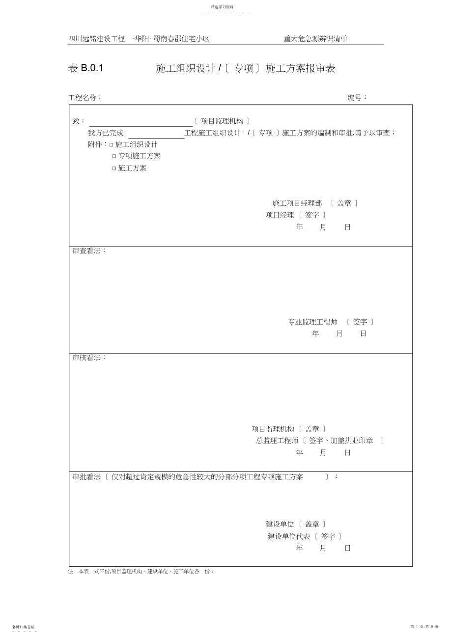 2022年重大危险源识别清单.docx_第1页