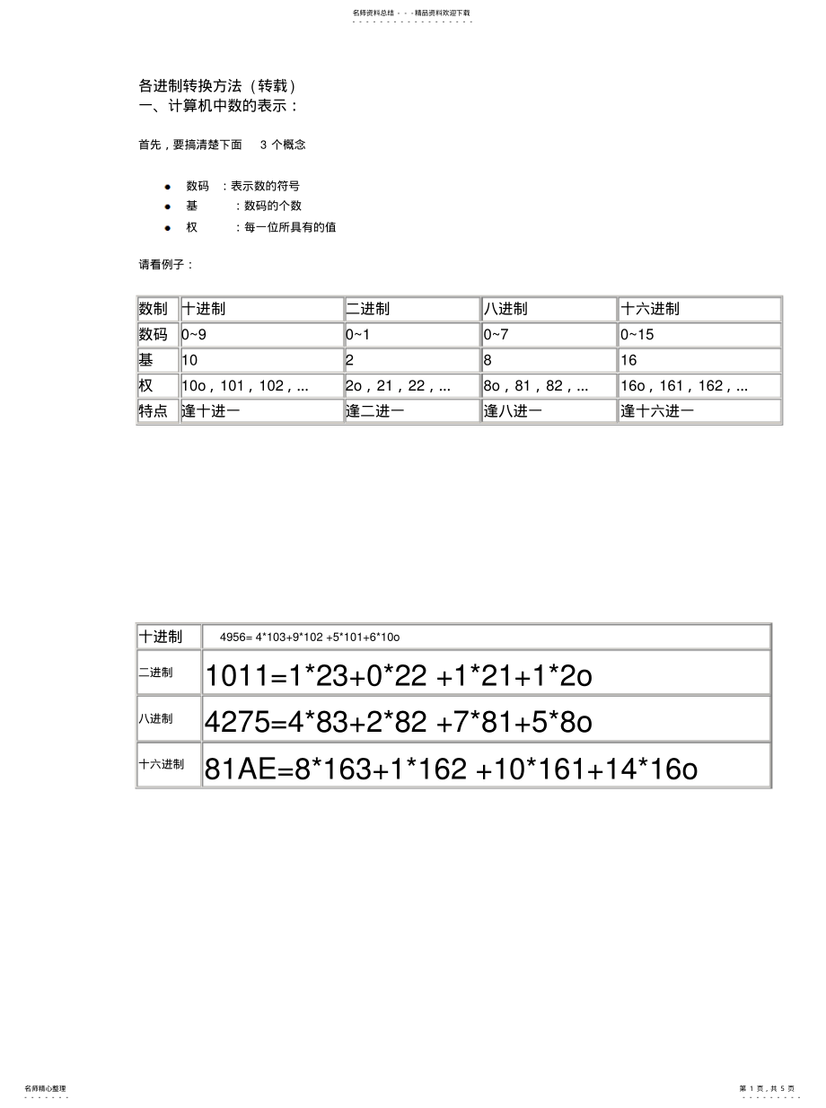 2022年各进制转换方法 .pdf_第1页