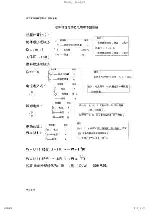 2022年初中物理电功、电功率经典例题 2.pdf