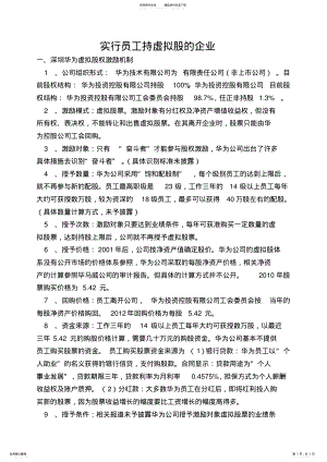 2022年员工持股企业案例 .pdf