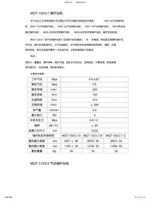 2022年锚杆钻机型 .pdf