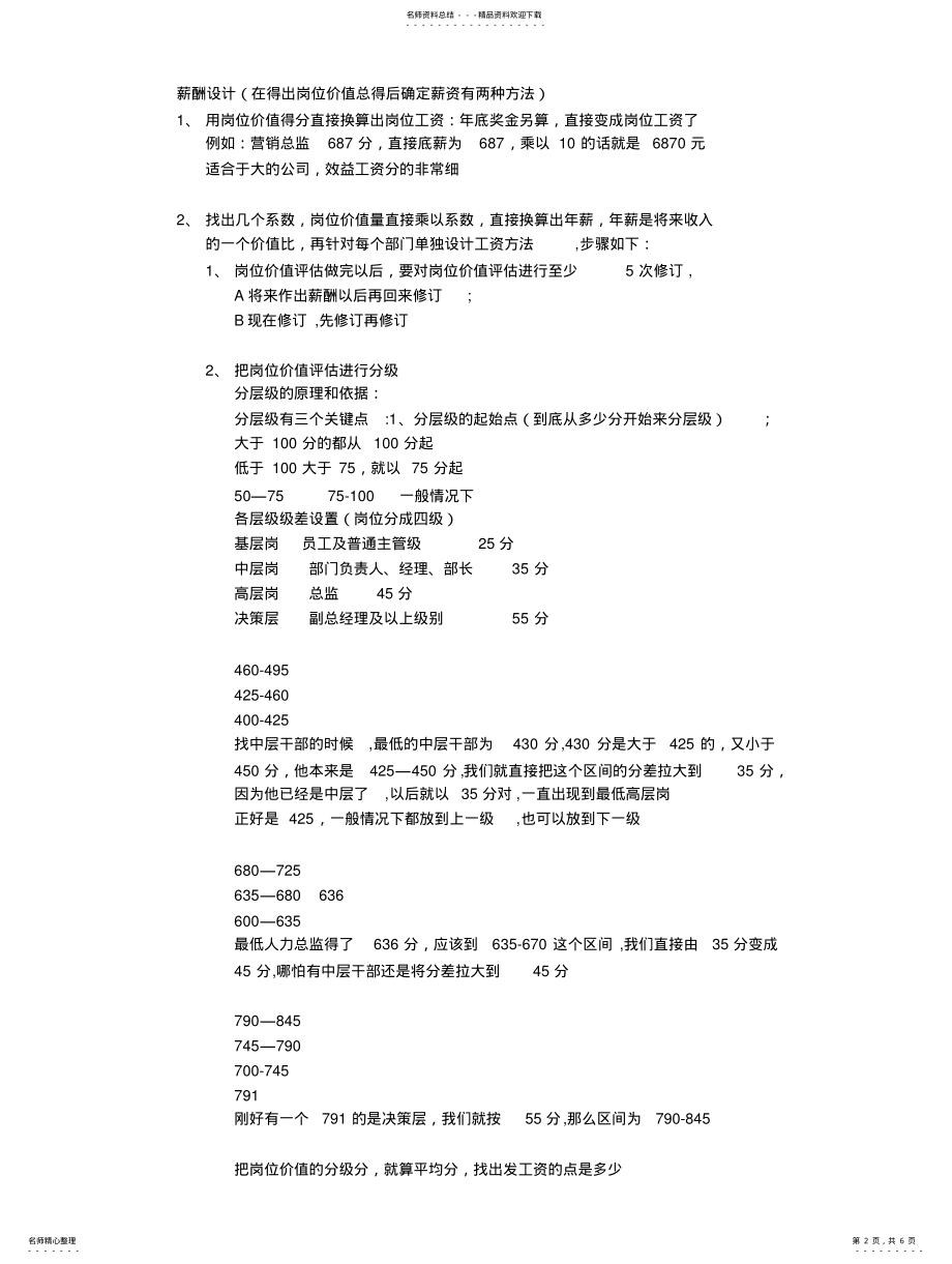 2022年长松组织系统薪酬管理笔记 .pdf_第2页