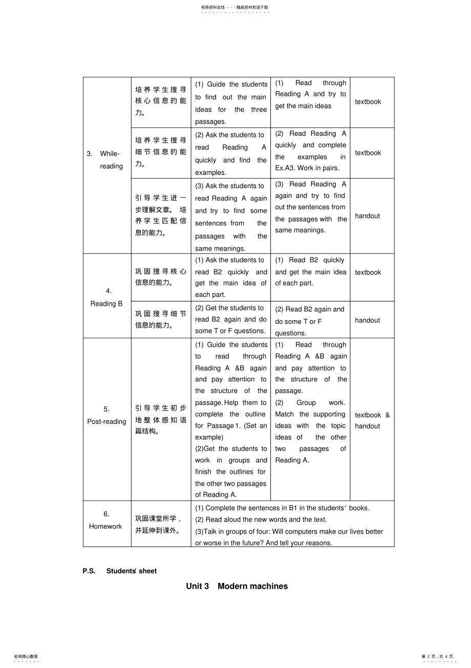 2022年阅读课教学设计 .pdf_第2页