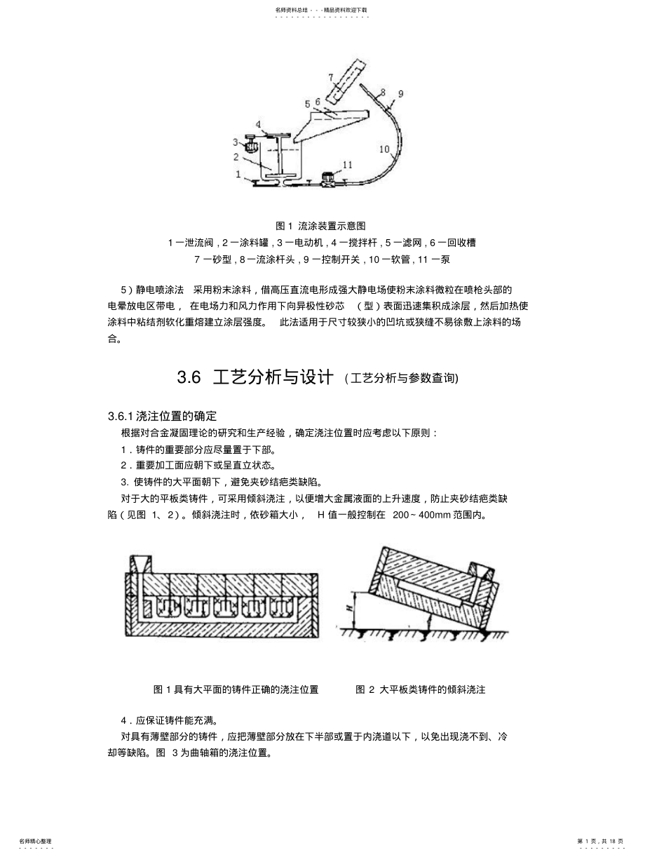 2022年铸造工艺总汇-砂型铸造工艺设计 .pdf_第1页