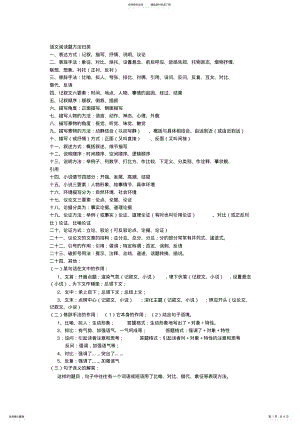 2022年初中语文阅读答题技巧和方法 2.pdf